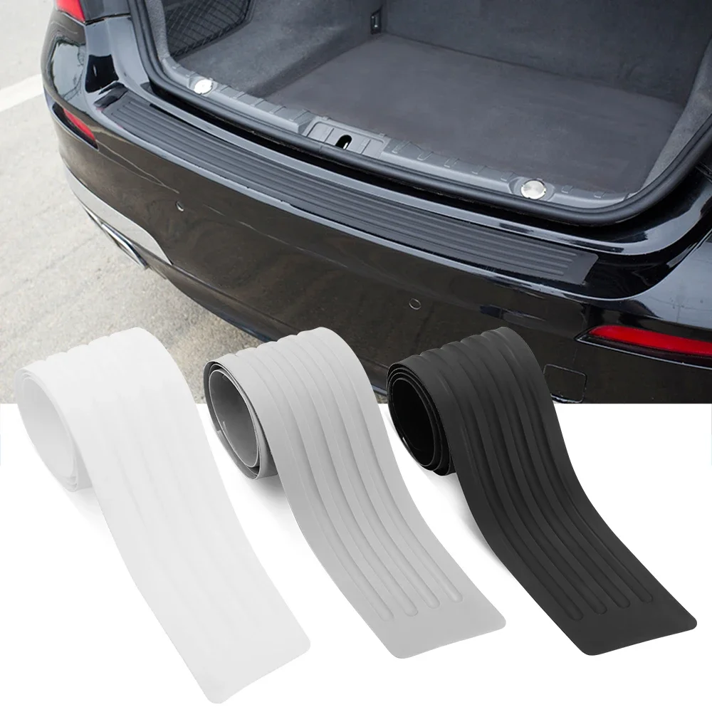 Car Trunk Rear Bumper Trim Guard Plate Protector Sticker for Volkswagen golf 4 5 6 7 POLO Tiguan PASSAT TOURAN Scirocco BEETLE