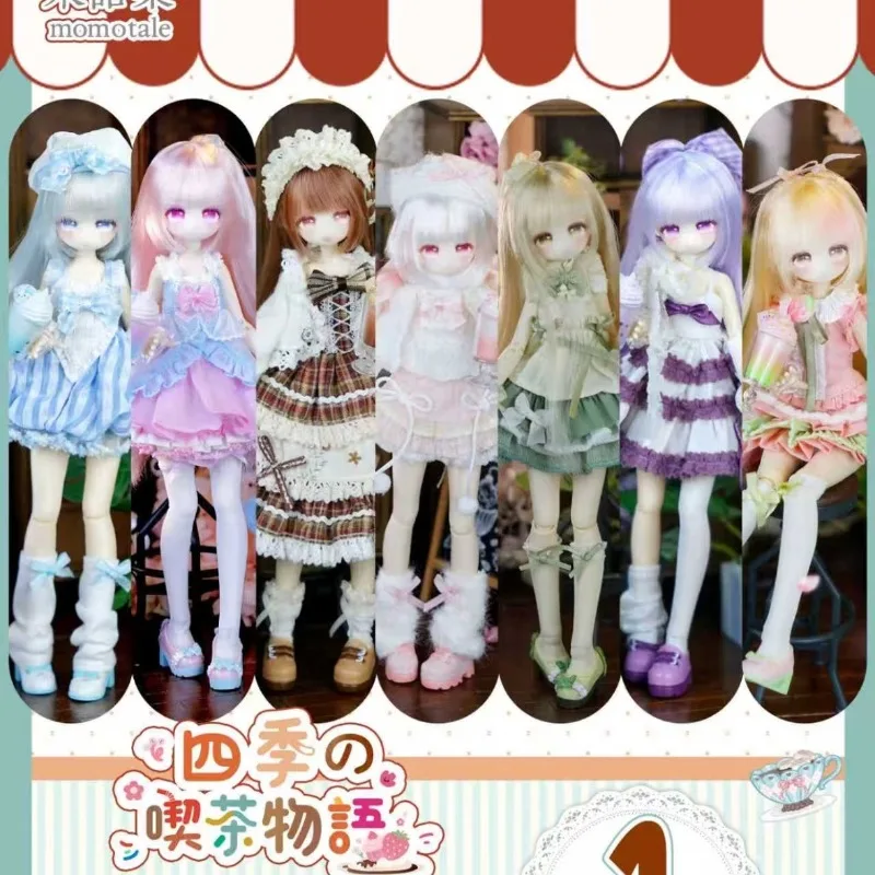 

Stirring Instant Untitled Collection Four Seasons Tea Story Bjd Blind Box Hair Planting Trendy Play Modle Toy Doll Figure Gift