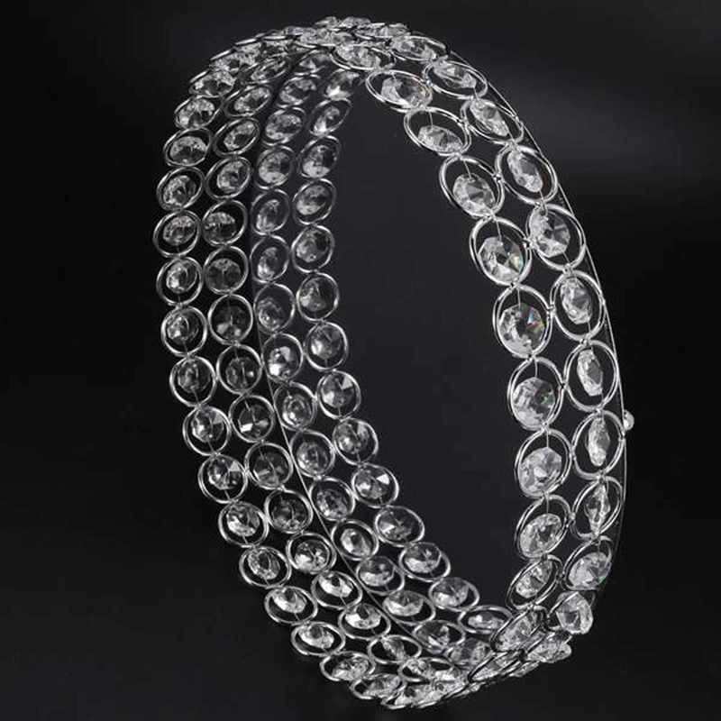 Abwr-suporte de bolo cestas de armazenamento de cristal caixa simplicidade organizador de casa para jóias colar sobremesa prato bandeja decorativa