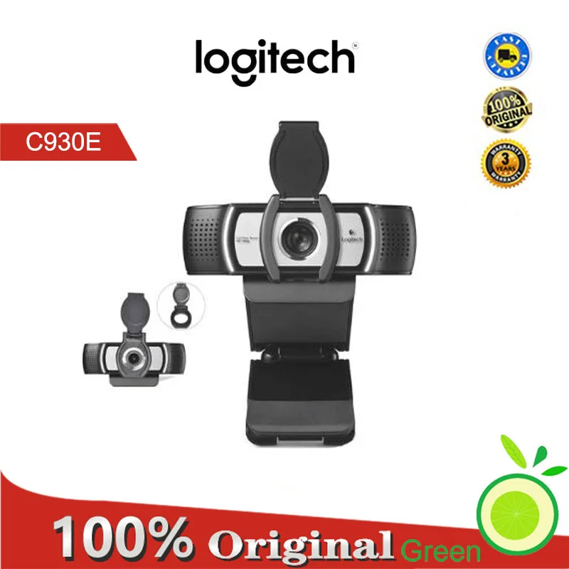 

Logitech C930e HD 1080P webcam USB camera, 4x digital zoom upgrade