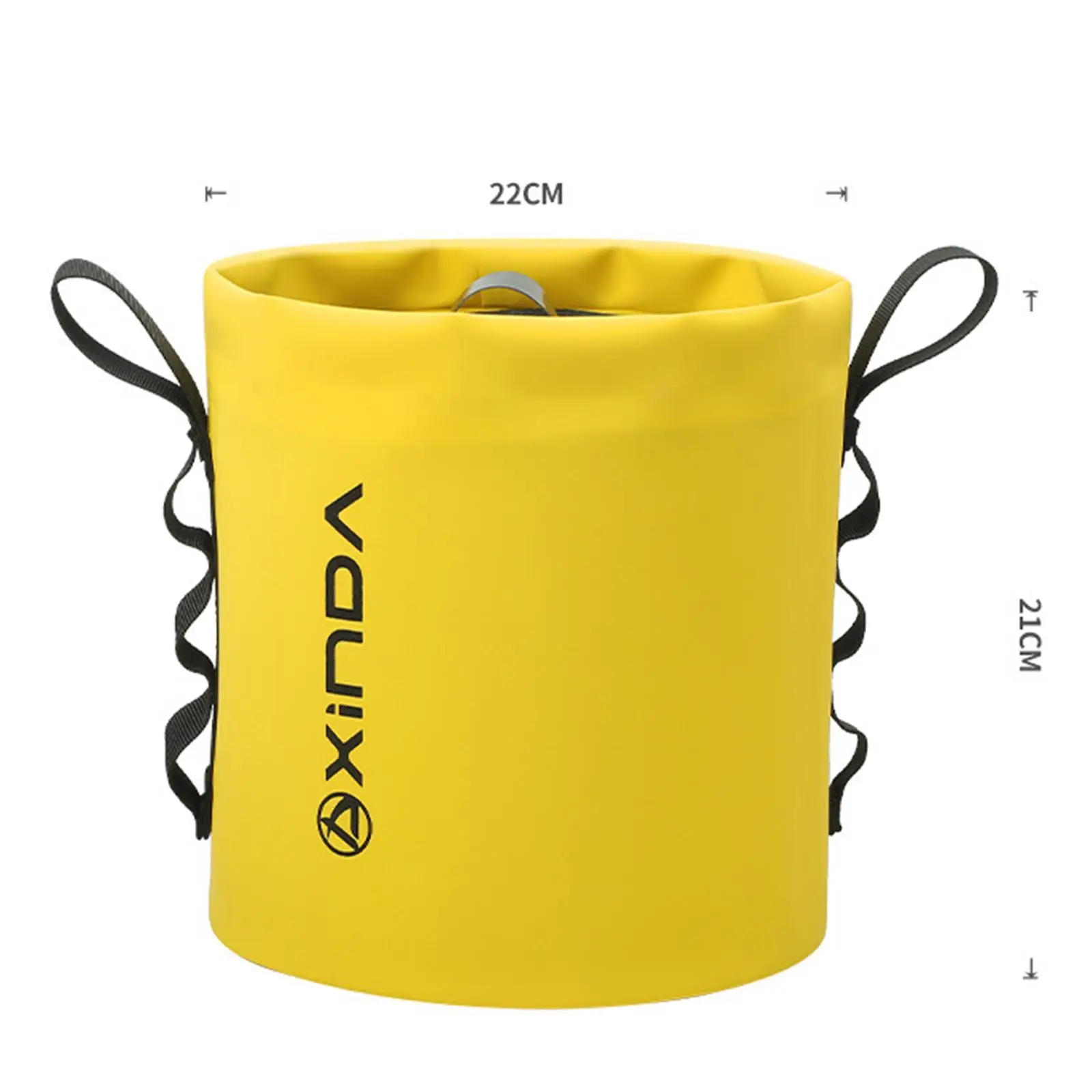 Throwing Ropes Bag, Portable Rock Climbing Throw Bags, Durable with Handles Waterproof, Rope Storage Bags for Camping