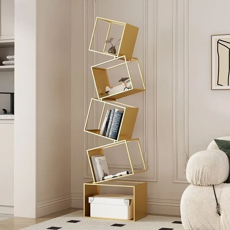 Booksellers Bedroom Shelf Corner Furniture Library Nordic Bookcase Books Kids Bookshelf Organizer Room Storage Repisa Interior image 3