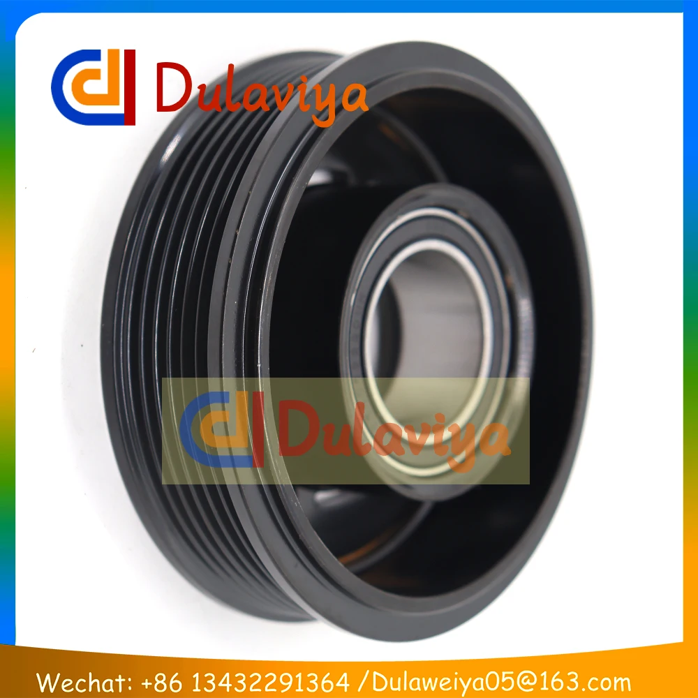 

SP17 AUTO Air Conditoning AC Compressor Clutch Pulley For Car SSANGYONG Actyon Korando Rexton 2.0 Diesel 749004 SYMC 6711303011