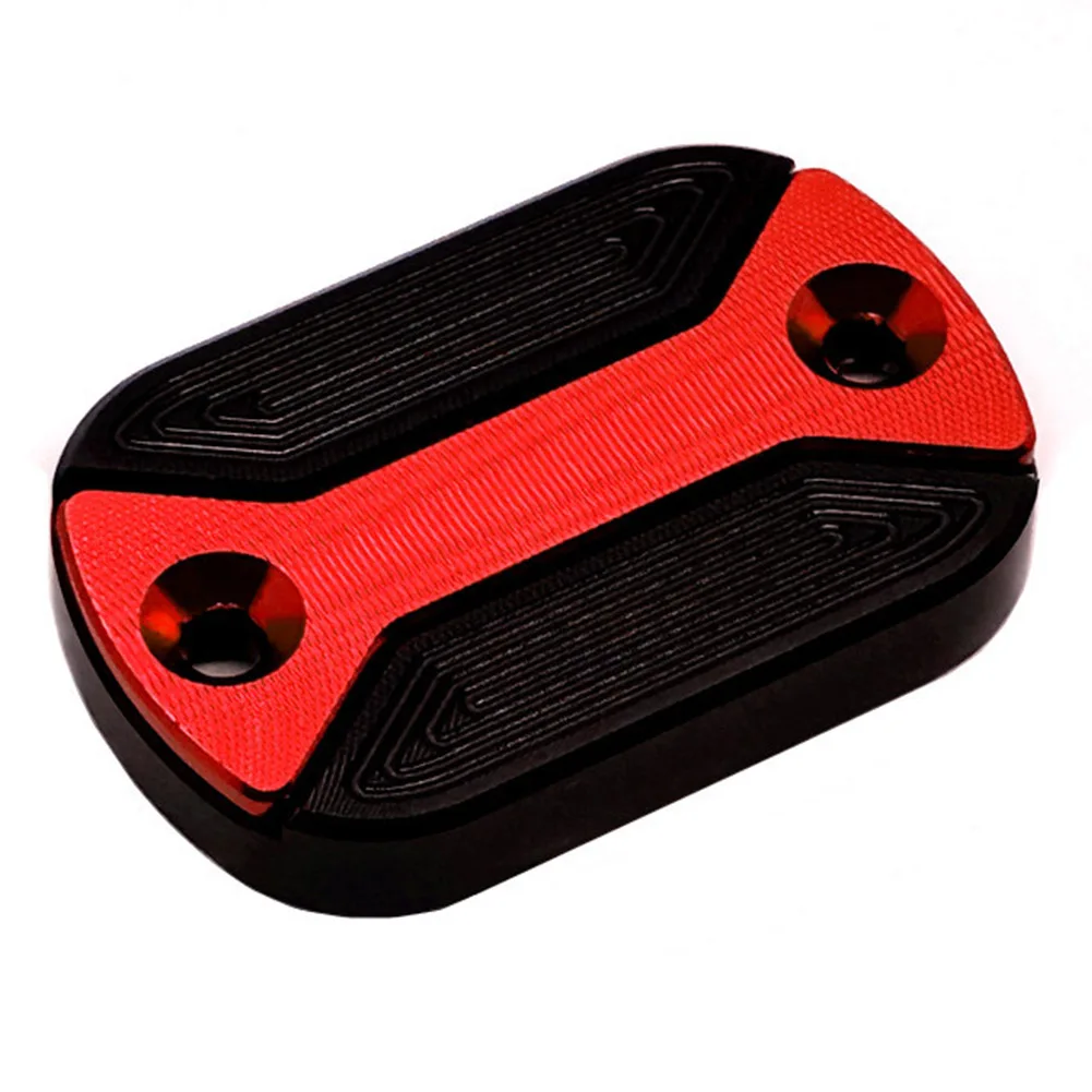 Tapa de depósito de freno de motocicleta, cubierta superior de depósito de aleación de aluminio para NMAX 125-155 2015-2023, acabado en titanio rojo, azul, dorado y negro