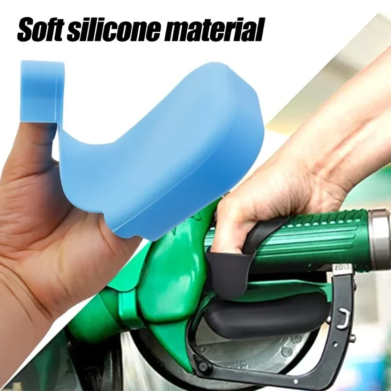 Reusable Fuelling Gloves Portable Protective Grease Gun Gloves for Magnetic Durable Silicone Hand Fueling Pump Store Fuel-Cap