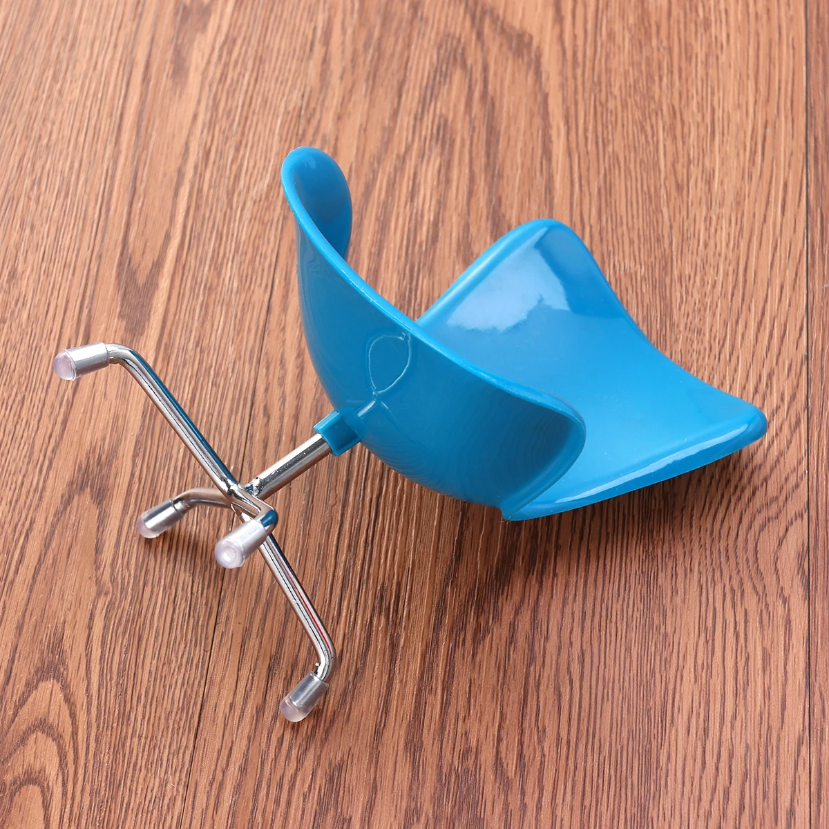 

1pc Computer For Hedgehog Hamster Cage Plastic Metal Base Smooth Cleanable Mini Chair Egg Chair Mini Adornment Furniture Decor