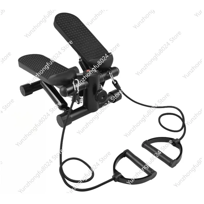 

Mini Stepper for Exercise At Home with Resistance Bands LCD Display Capacity 100kg Stair Stepper