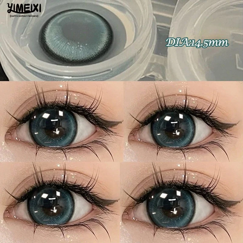 YIMEIghts-Lentilles de Contact pour les Yeux avec Dioptries, Accessoires Anime, Lentille Naturelle, Pupille de miles, Yeux Annuels, Livraison