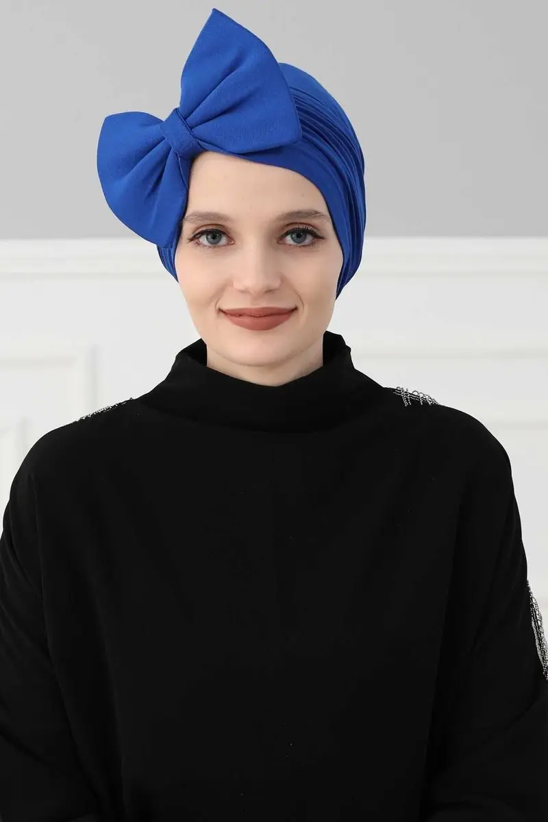 Nœud géant, os Saks bleu