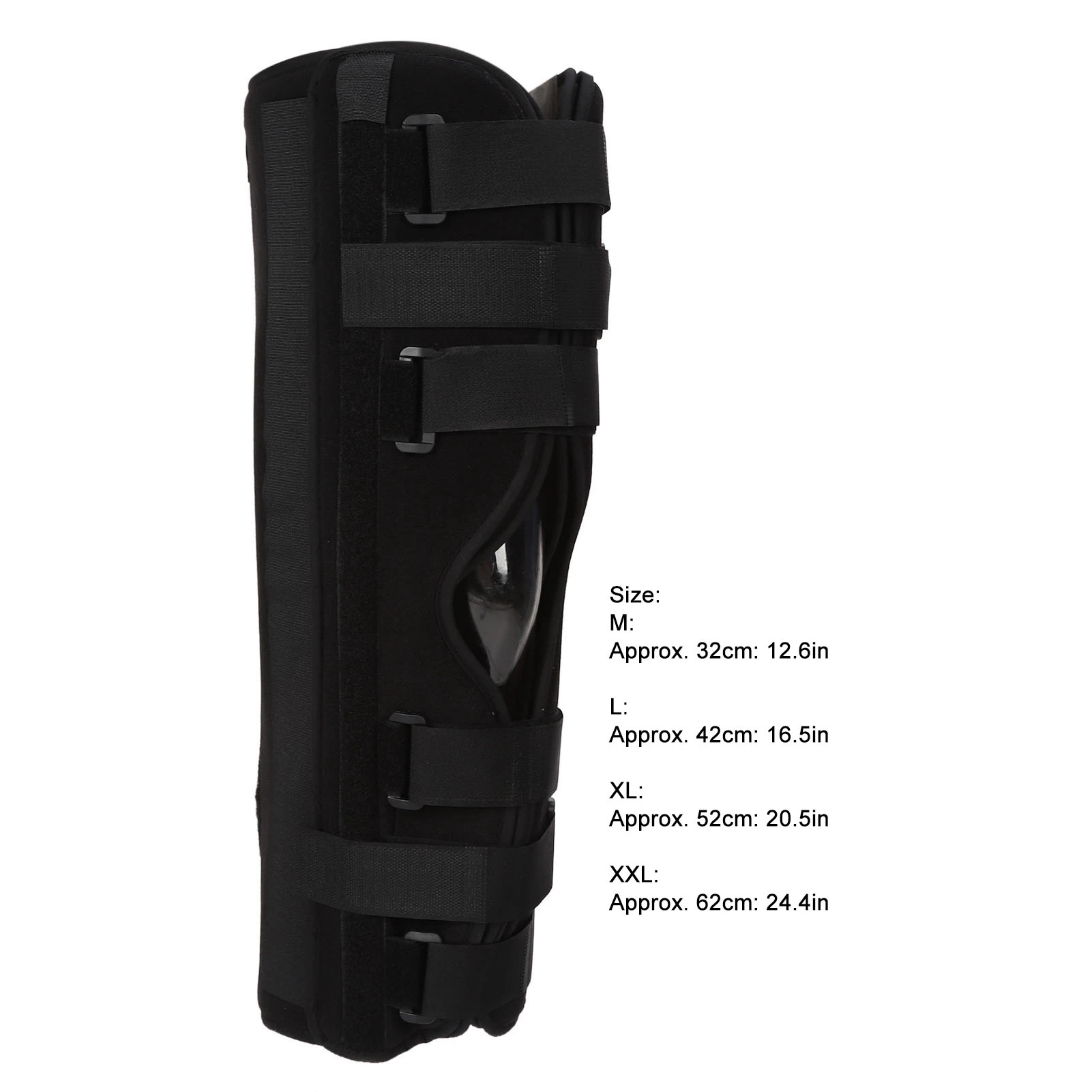 

Knee Brace 3 Panel Adjustable Pain Relief Speed Recovery Knee Leg Immobilizer for Sprains Dislocations Injuries Knee Immobilizer