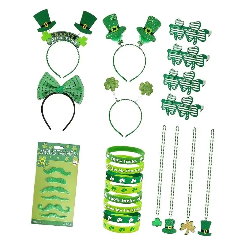 

Festive Decors Celebrations Accessory Roleplay Costume Outfit For Patricks Event