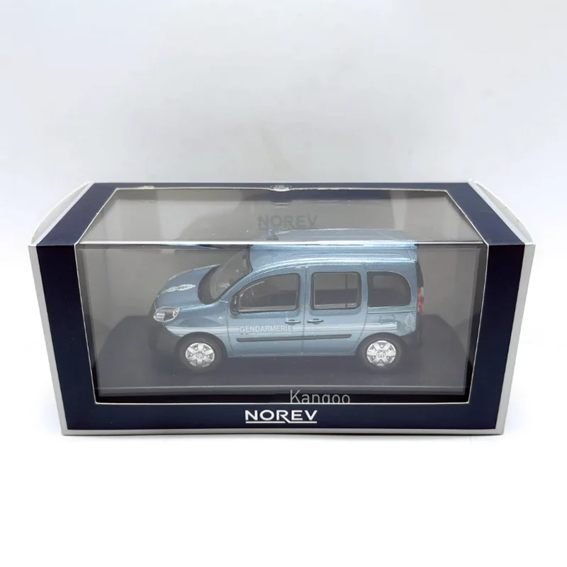 Normv diecast escala 1:43 cangoo motor de bombeiros/liga de polícia simulação modelo de carro coleção decoração menino presente exibição estática