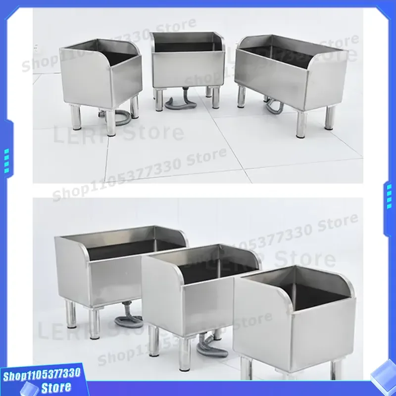 Commercial Stainless Steel Floor Mop Sink Basin for Restaurant Hotel School Lab Laundry High Quality Table Cleaning Utility