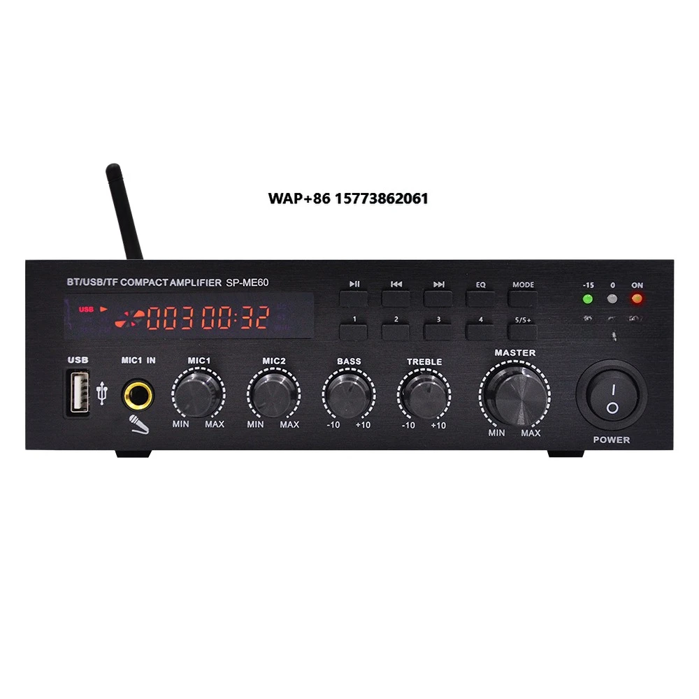 

ME500 500W Mini Car Amplifier with Public Address System High-Powered Speaker