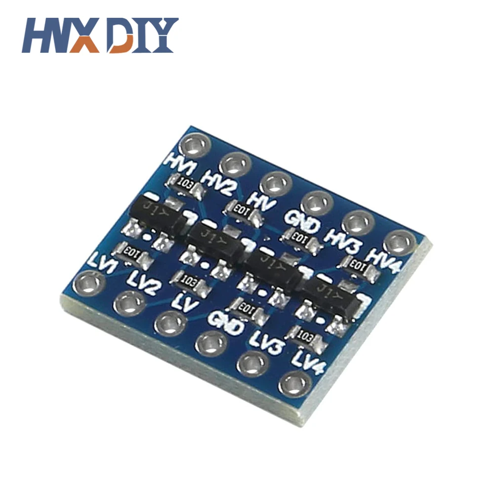 10pcs 4 Channels IIC I2C Logic Level Converter Bi-Directional Module 3.3V to 5V Shifter for Arduino