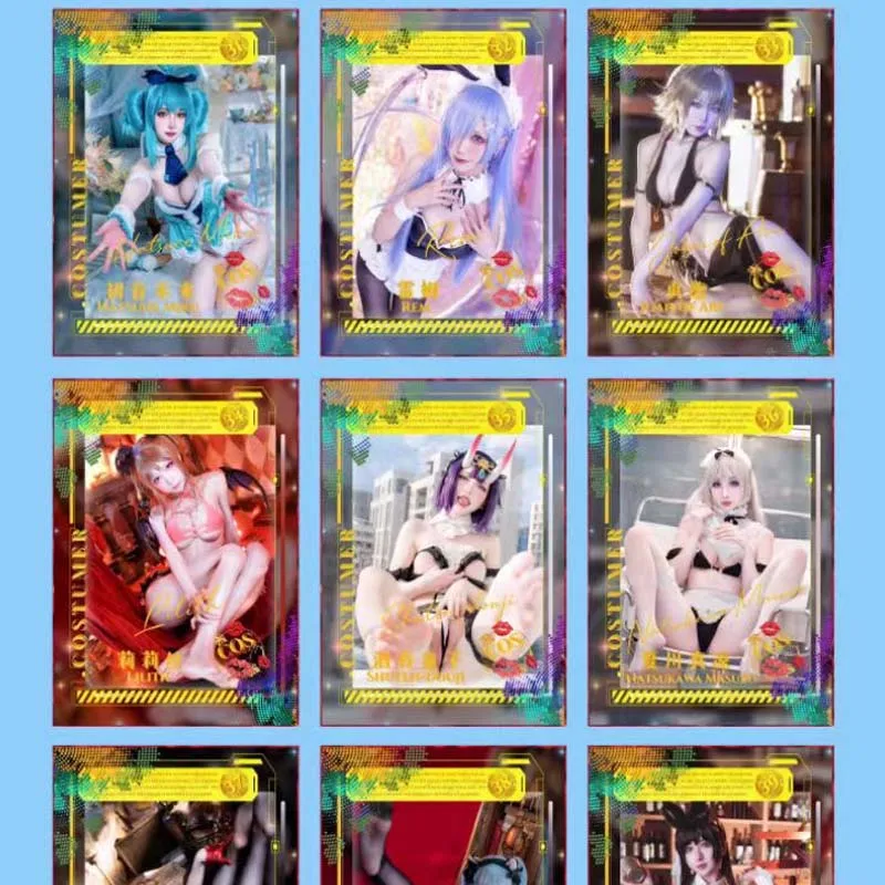 Goddess Story Collection Cards Booster Box, Bikini, Anime raro, juego de mesa, cartas de mesa