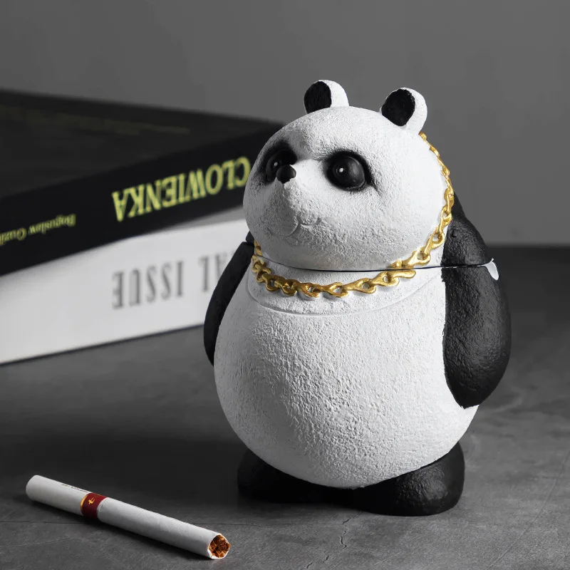 

Cartoon Panda Creative Ashtray Home Living Room Fashion Ornaments Ash Tray