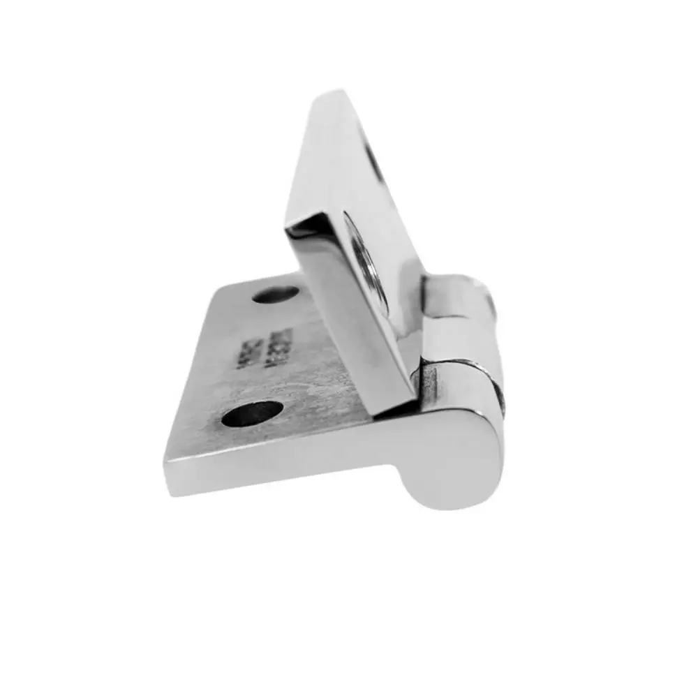 38/40/50mm Stainless Steel Butt Hinge with 4 Holes Solid Cast Boat Hinges Heavy Duty Durable Hatch Cabinet Door Hinge