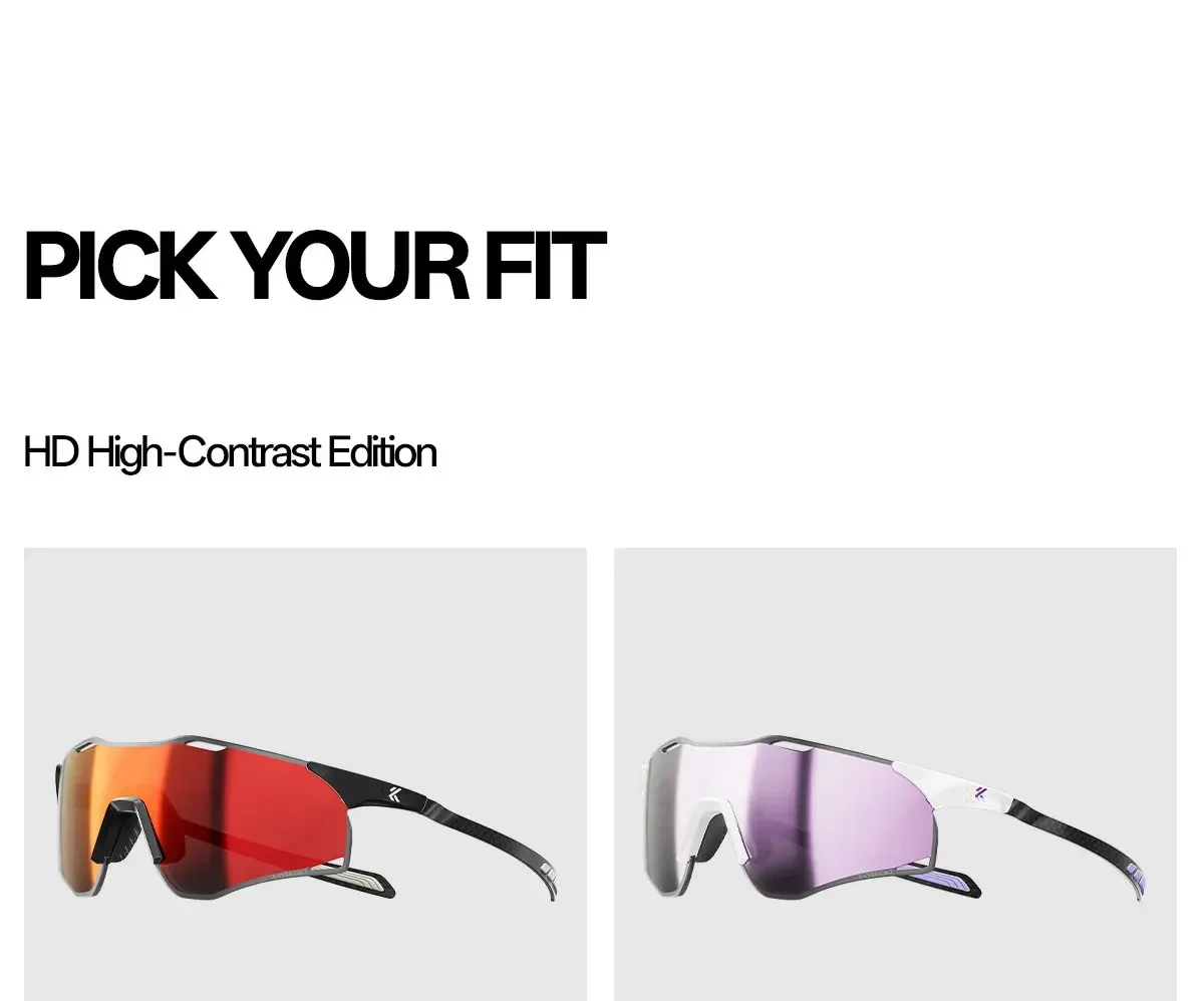 Kapvoe 2026 Neue Sonnenbrille Radfahrbrille Leichte Laufbrille Sportbrille für Männer und Frauen Wanderbrille Kohlefaser UV400 Schutzbrille – Detail 38