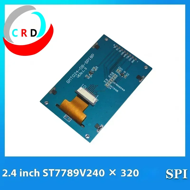 Changruida módulo lcd de tela de cristal líquido tft de 2.4 polegadas 240x320 tela ips colorida st7789 tela pequena spi tft lcd oled