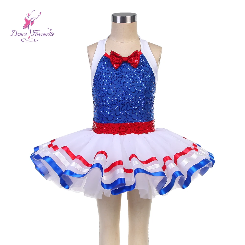 25041 azul real lantejoulas elastano corpete ballet tutu criança ballet traje dança tutus crianças bonito ballet tutus