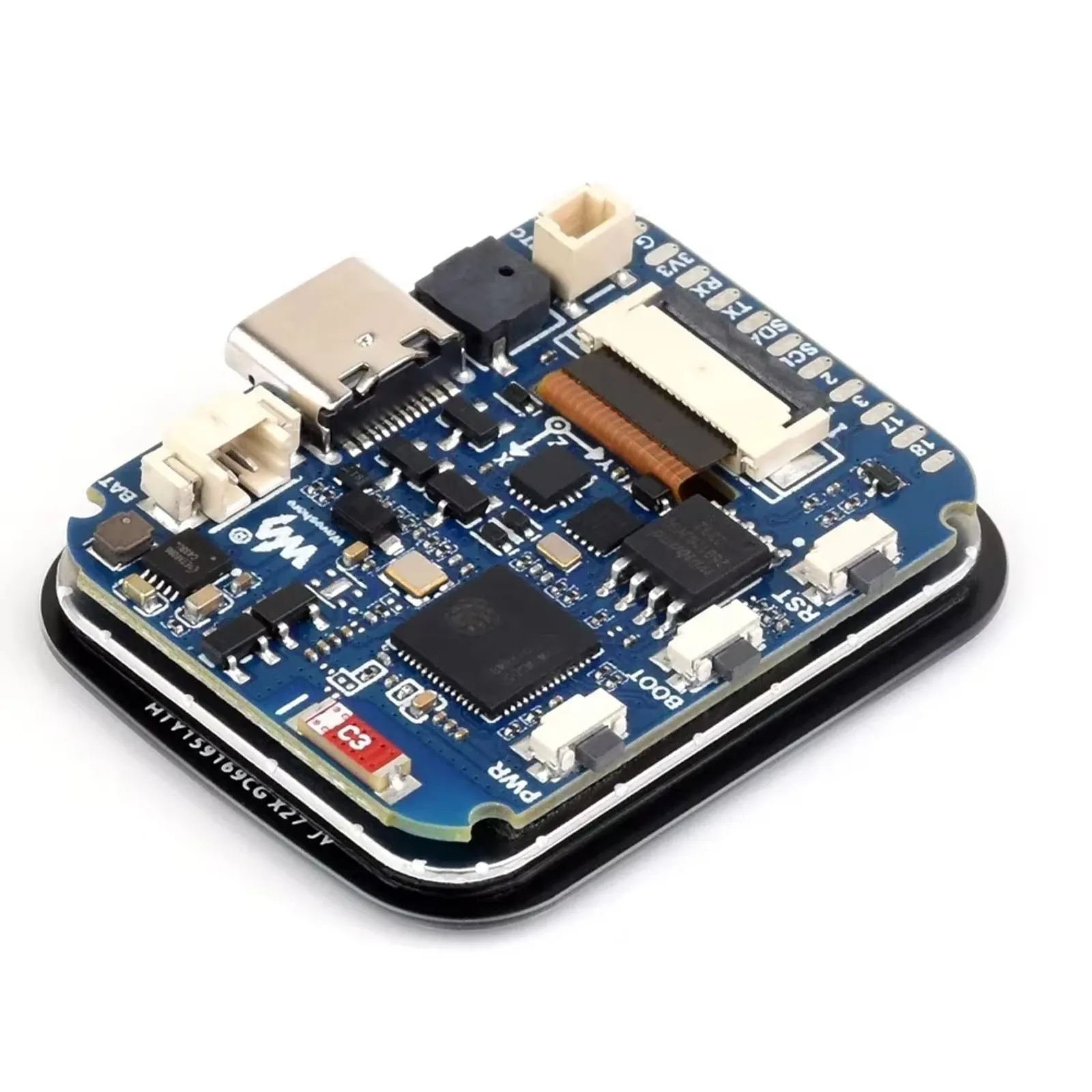 

ESP32-S3 Development Board with 1.69" Touch LCD 240x280 262K Color + 6-Axis IMU Sensor Compact Design
