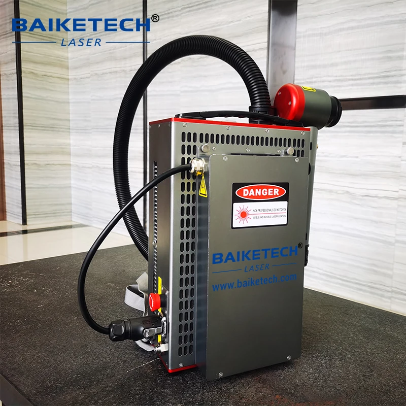 TH-FLC100SC 100W Pulse Laser Surface Prep Machine 1-2000 kHz Adjustable for Welding Seam Oxide Removal