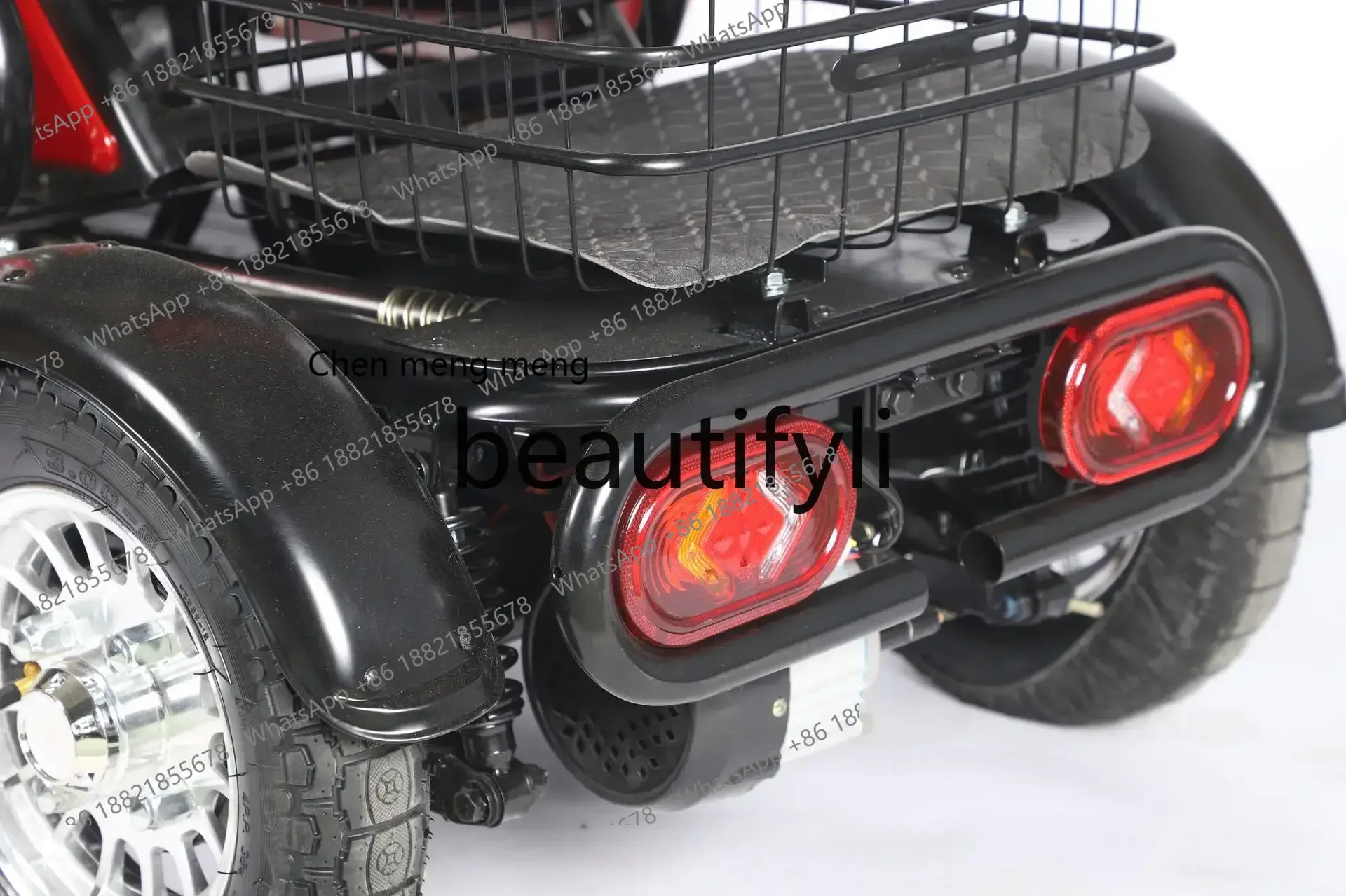 x  Cool Three-Wheel Electric Scooter for Adults and Seniors, Small Electric Bike for Commutingx