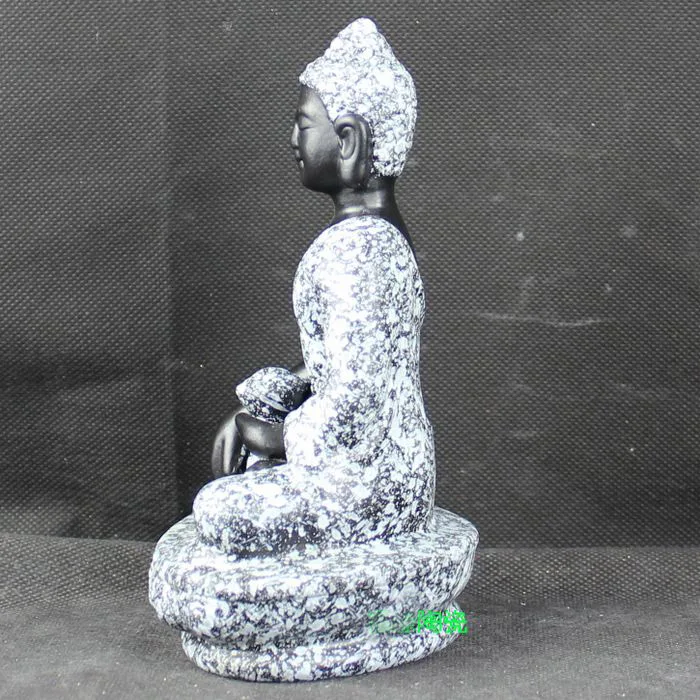 Buddhism  ART WORK # Reverent  consecrated  consecration ceremony porcelain Granite ceramic figure of Buddha Shakyamuni statue