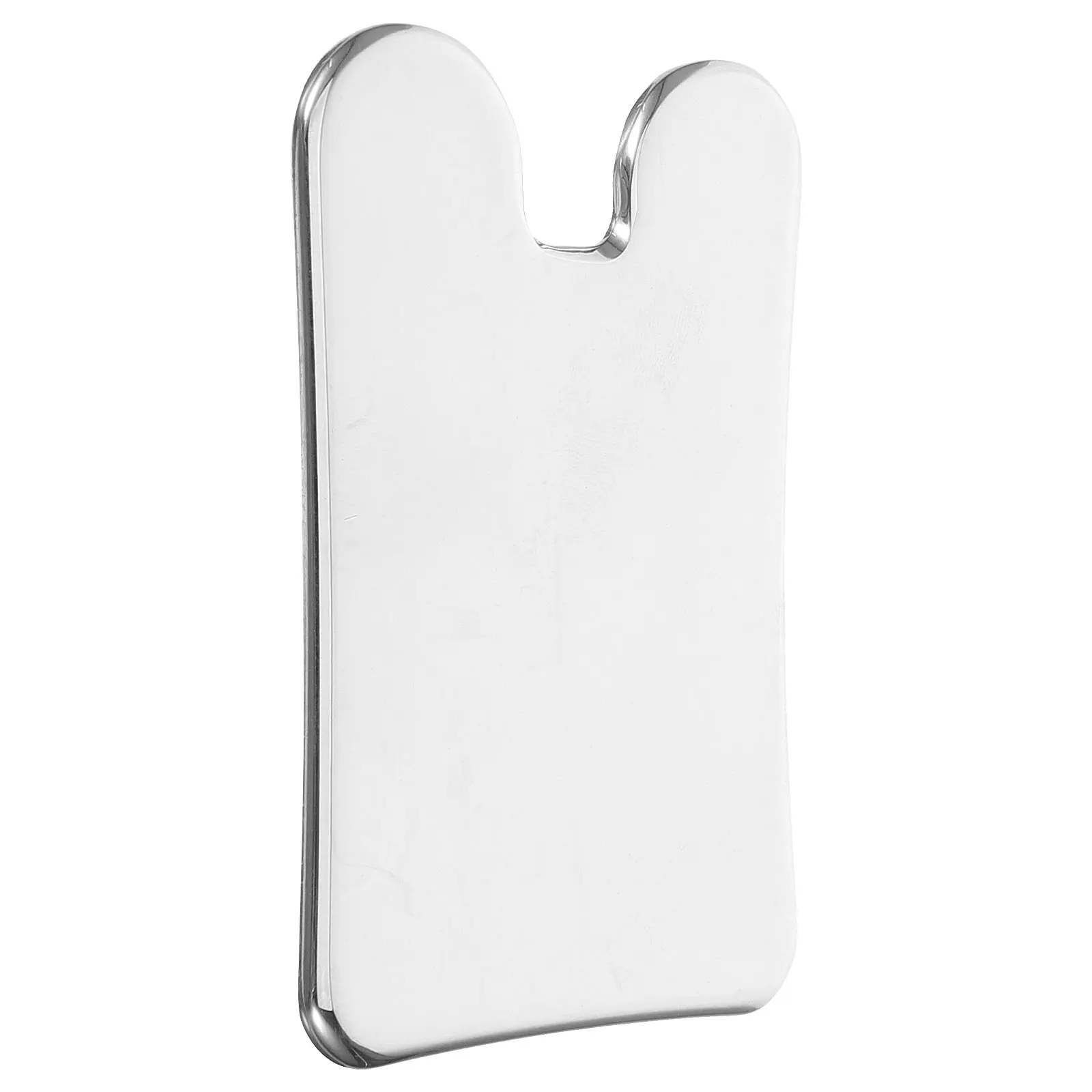 Nierdzewna płytka do masażu twarzy, narzędzia do pielęgnacji skóry twarzy, masażer do pielęgnacji skóry.