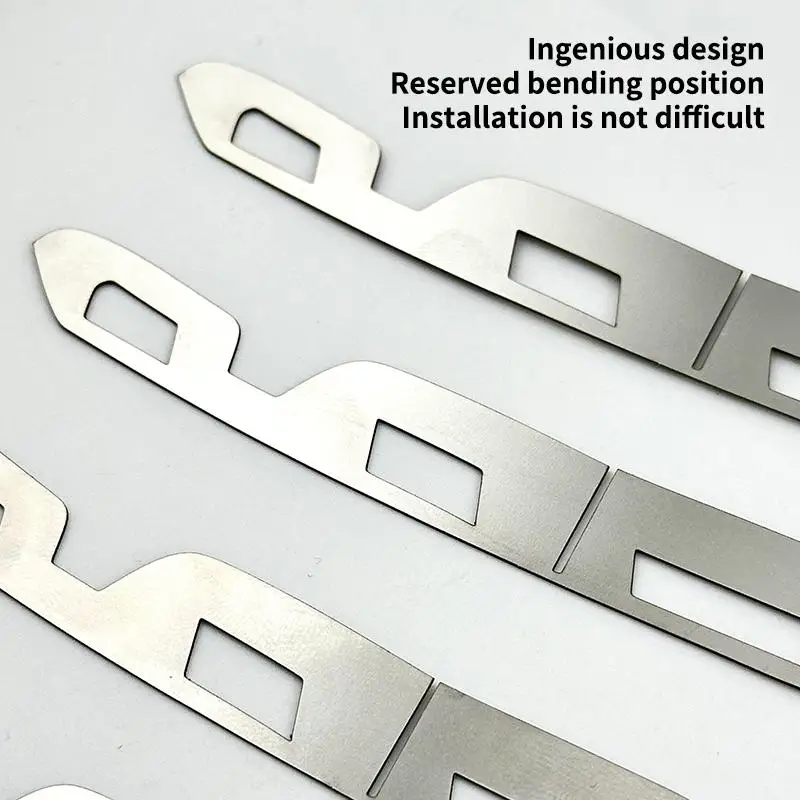 Broken Reinforced Stainless Steel Metal Bracket 2Pcs for Golf 6 2009 2014 R20 Heavy Duty Repair Holder Car Modification