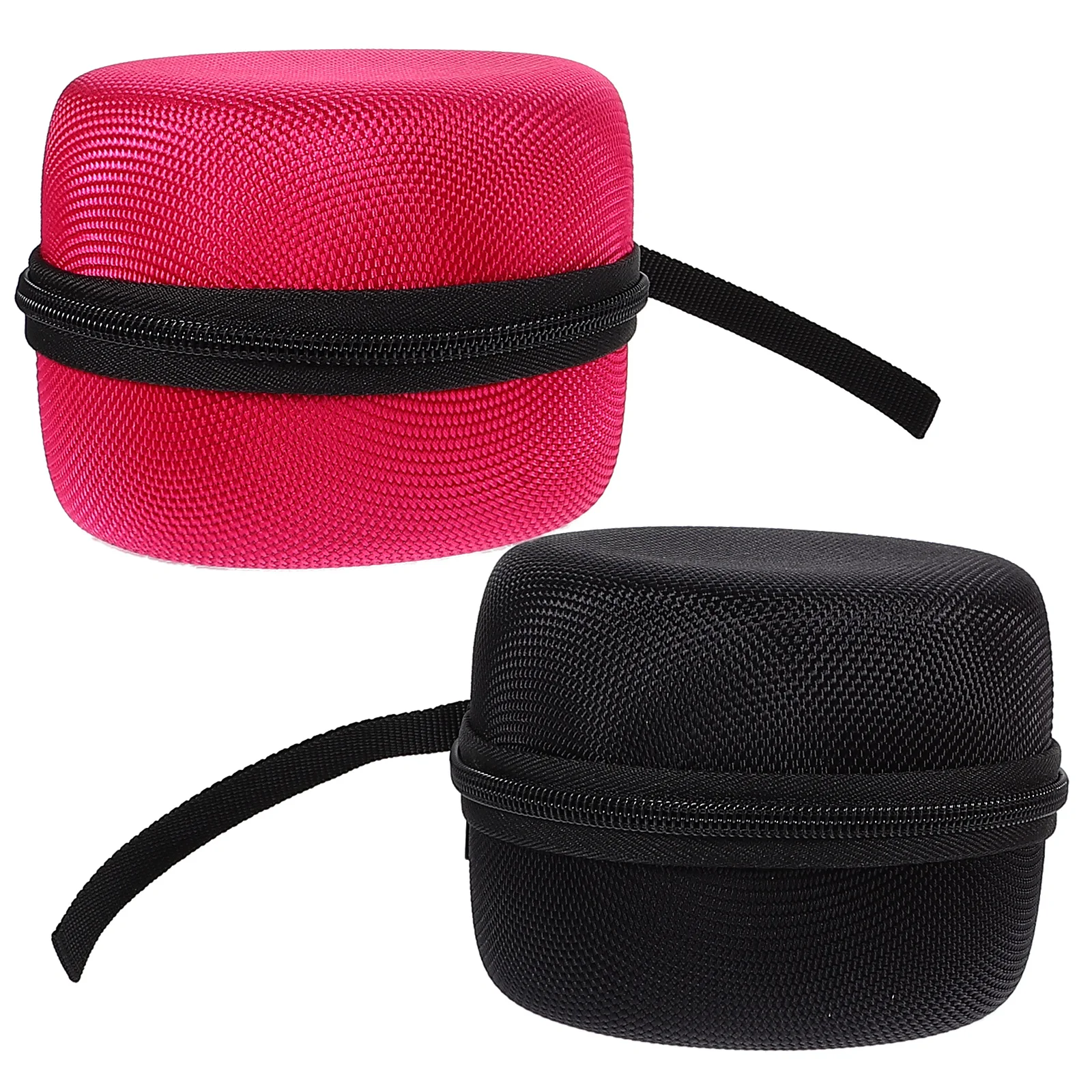 2Pcs Audio Storage Case Portable Speaker Carrier Bag Waterproof Scratch Proof Double Stitched Zipper for Electronic Music Makers
