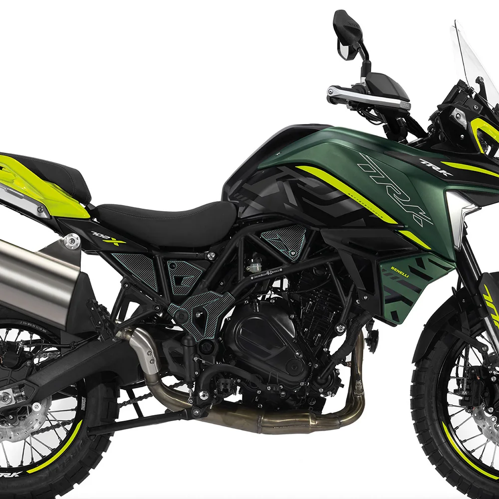 TRK702X Carbon Fiber Stickers for Benelli TRK 702 X Carbon Fairing Emblem Sticker Decal Body Full Kits Decoration Sticker