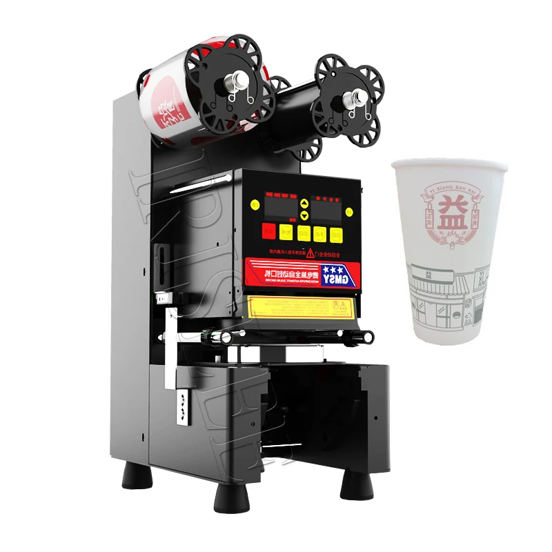 Cup Sealing Machine Full Automatic Bubble Tea Machine Milk Tea Cup Boba Tea Machine