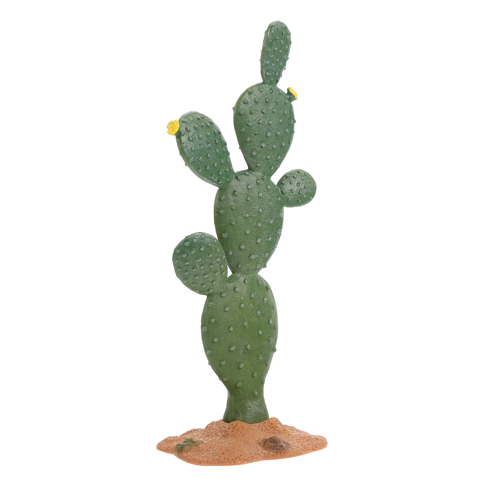 1Pcs Simulated Cactus Adornment Chic Desktop Decoration Compact Size Decorative Artificial Cactus Plants Ornament Home