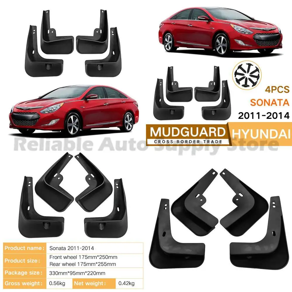 

For Hyundai 8th Generation Sonata 2011-2014 Mudguard Trim Auto Accessories Premium Quality Durable Replacement Part