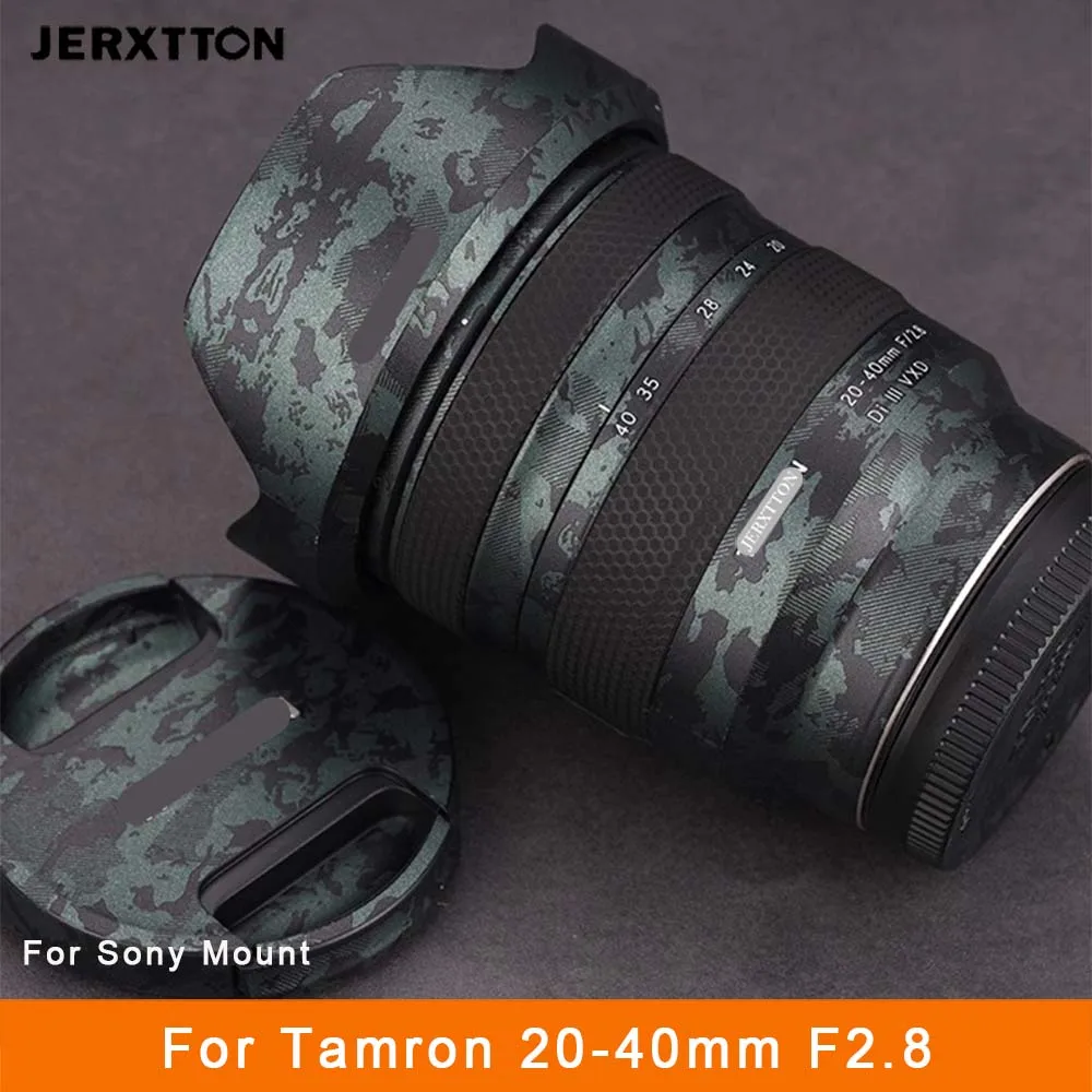 Autocollant d'objectif d'appareil photo, Film de protection pour Tamron 20-40mm F2.8, adapt� pour Sony Mount 20-40 F 2.8