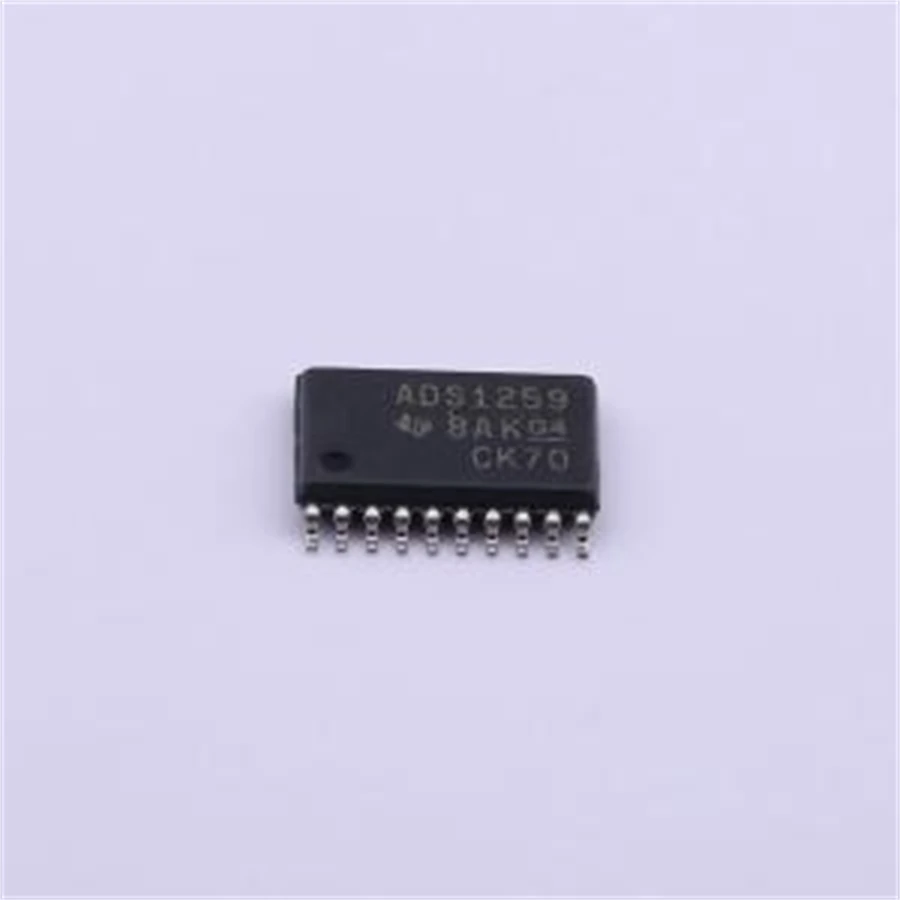 2PCS/LOT ADS1259IPWR (Analog to Digital Converters)