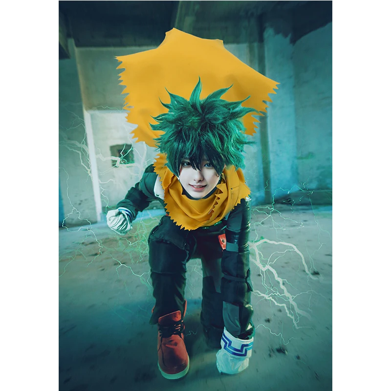 WENAM аниме Deku Battle косплей накидки костюм на Хэллоуин вечерние комплект унисекс герой косплей накидки желтый шарф плащ Хэллоуин WENAM аниме Deku Battle косплей накидки костюм на Хэллоуин вечерние комплект унисекс герой косплей накидки желтый шарф плащ Хэллоуин