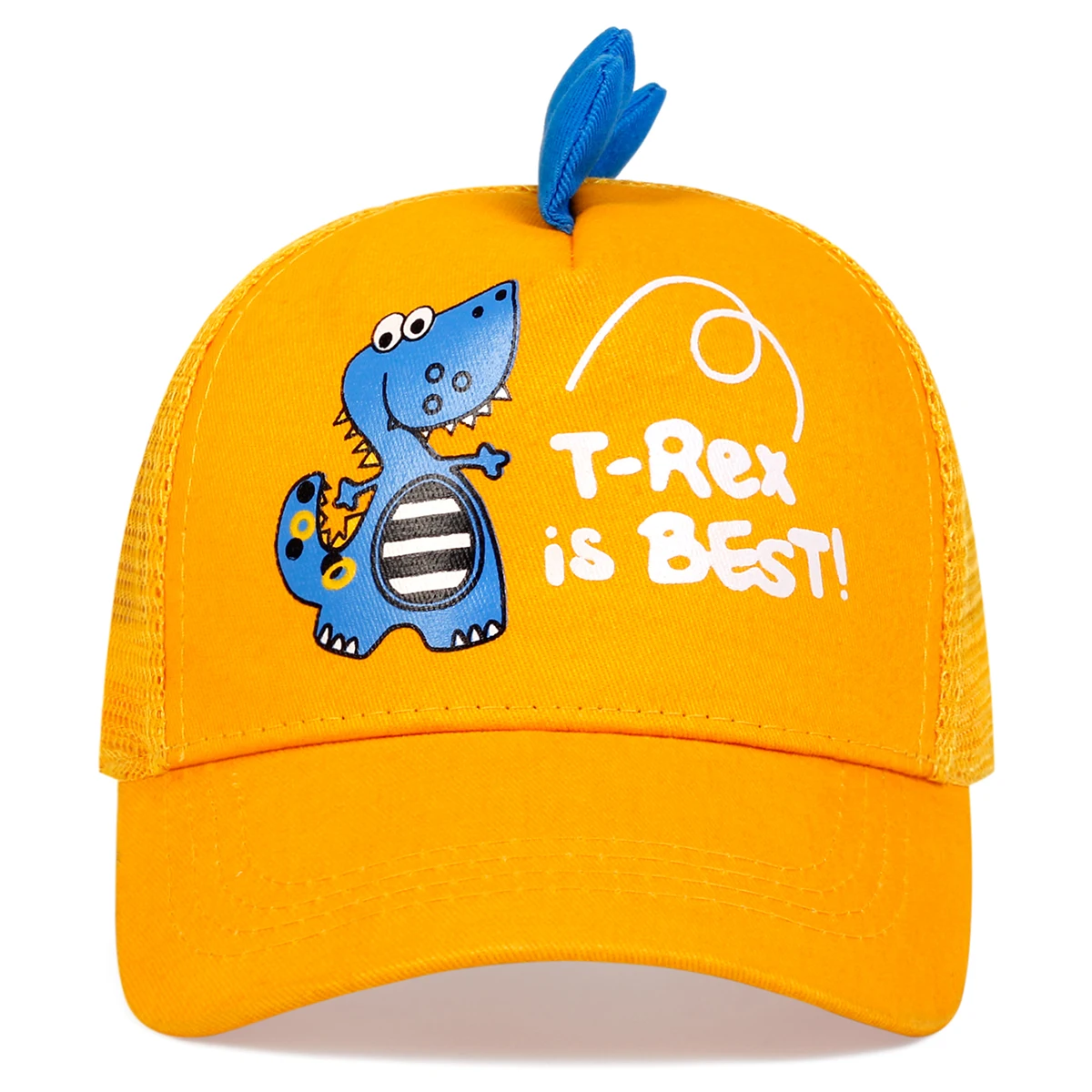 Children T-Rex IS BEST Dinosaur Print Baseball Net Caps Spring Summer Outdoor Adjustable Casual Hats Boy Girl Sunscreen Hat