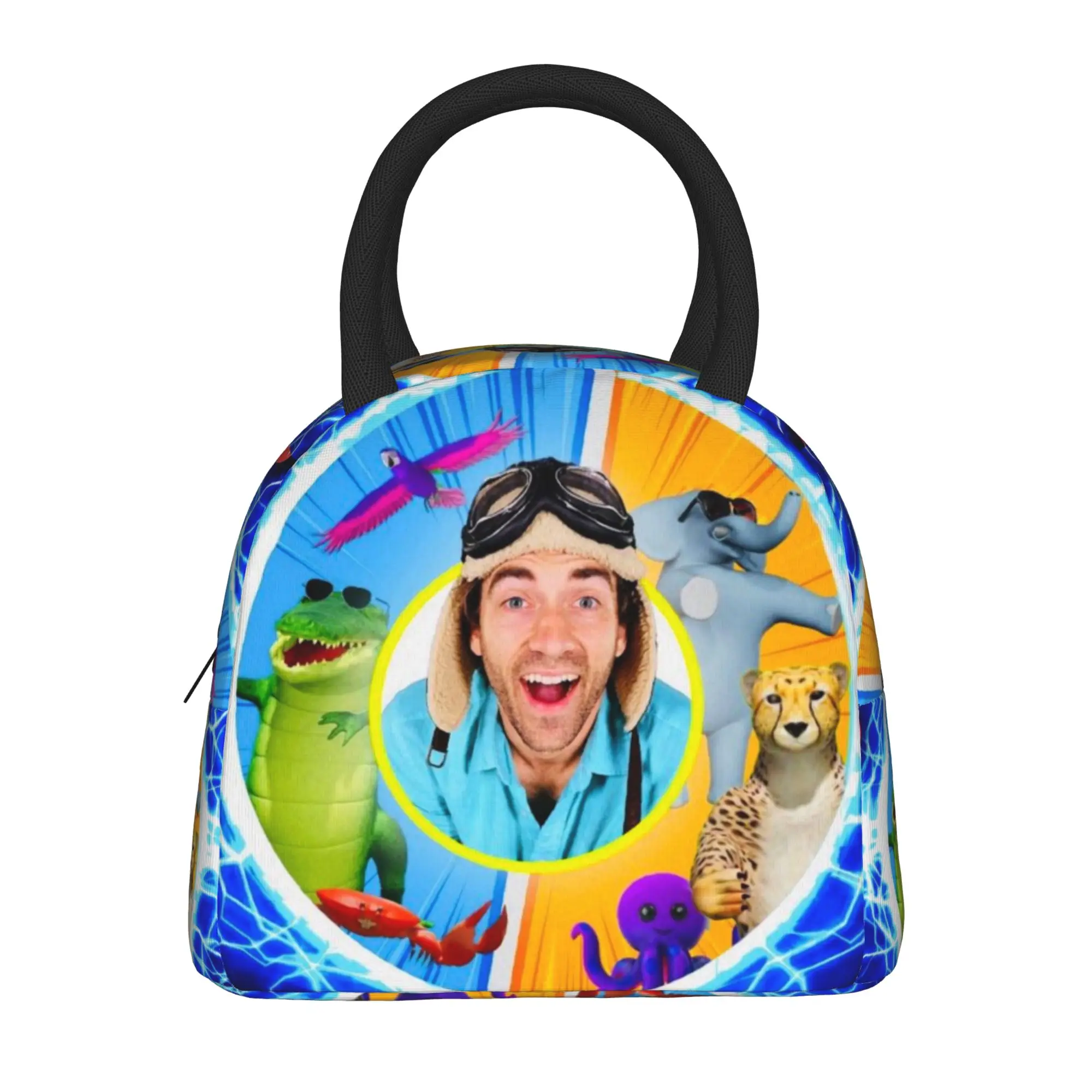 Danny Go Dance Song Accessories Insulated Lunch Bags For Picnic  Food Storage Bag Leakproof Cooler Thermal Lunch Boxes