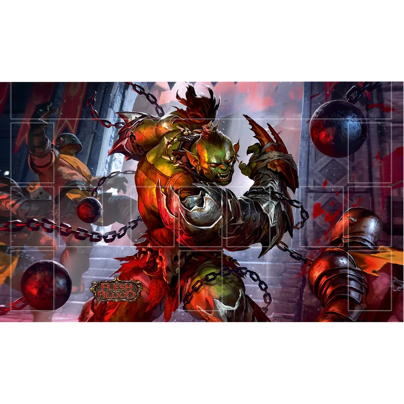 Anime Game Flesh and Blood TCG Accessory 600*350*2mm DIY Card
