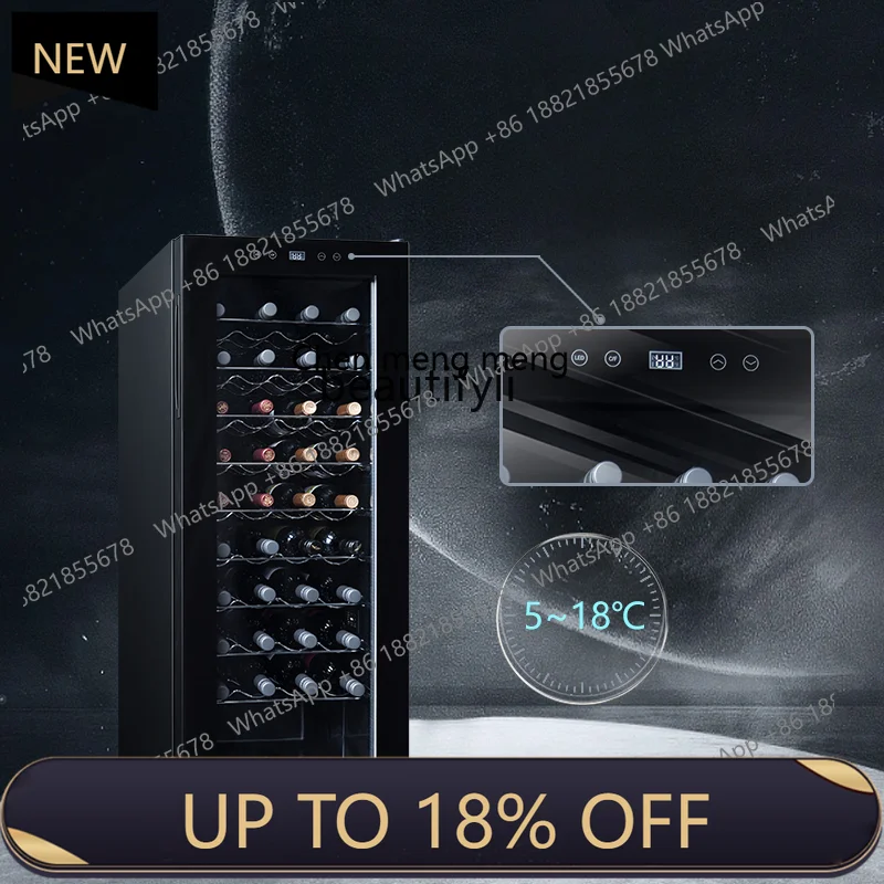 

New arrive Household Compressor Refrigeration and Refrigeration Small Ice Bar Refrigerator Tea Display Freezer