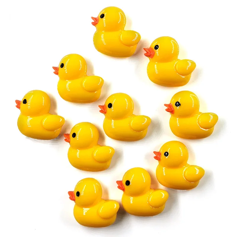 10pcs Yellow Duck Fridge Magnets Whiteboard Cartoon Animal Souvenir Refrigerators Magnetic Sticker Home Decor Kitchen Decoration