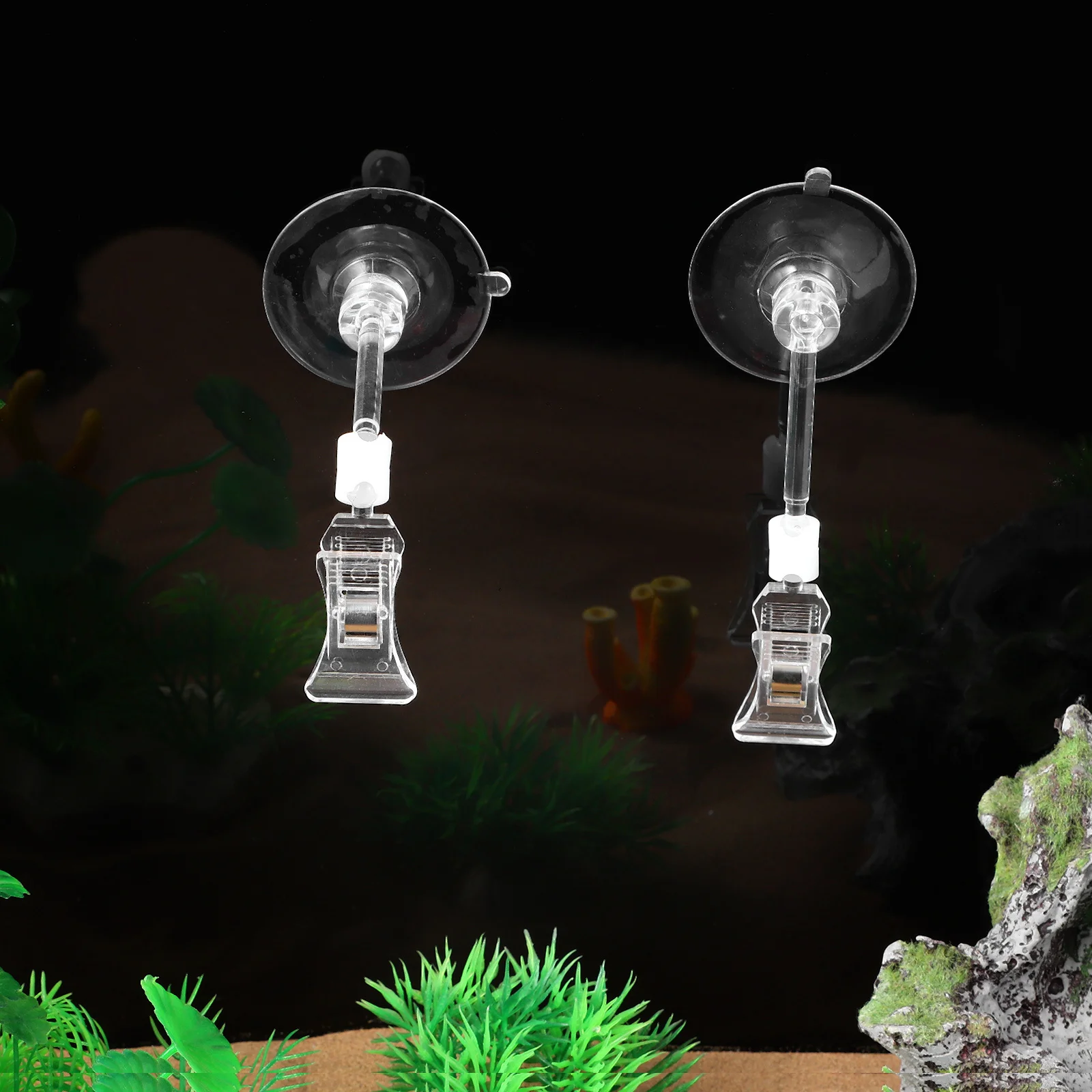 

3Pcs Aquarium Suction Cups Clips Secure Clamp Holder for Fish Tank Pump Tubes Accessories Aquarium Tubing Suction Cups