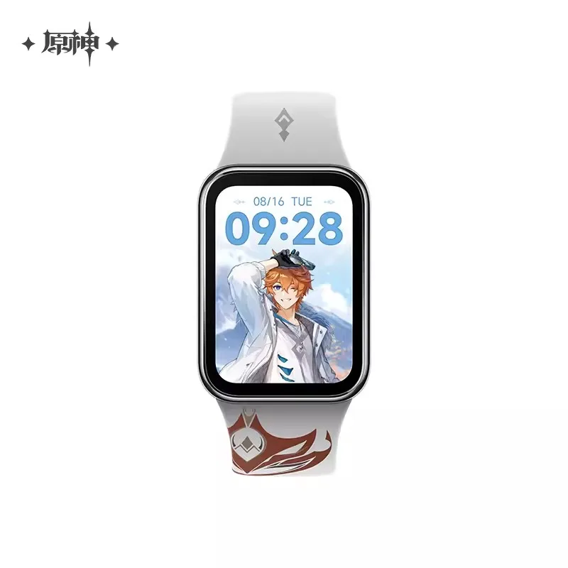 [Genuine] Game GENSHIN IMPACT Tartaglia Cosplay Bluetooth Sports Watches 8 Pro  Anime Characters Cute Models Halloween Gifts