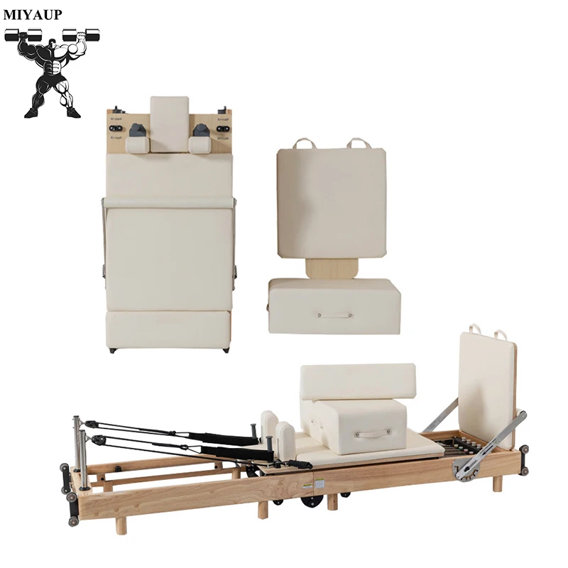 MIYAUP Yoga Big Fitness Equipment Core Bed Private Teaching Soft Home Faltbarer Pilatus-Reformer