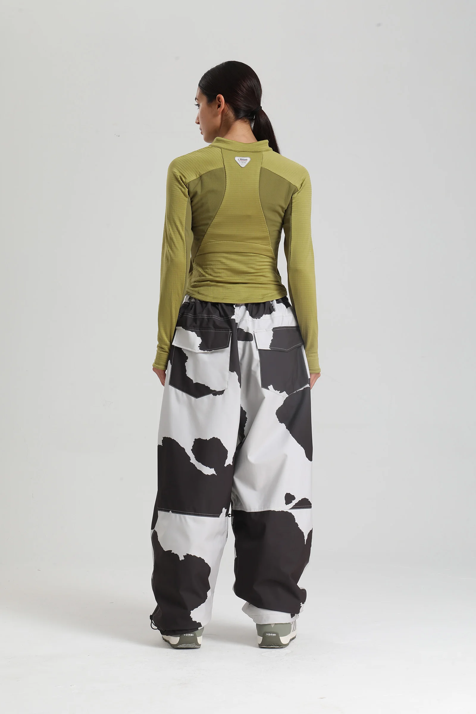 Gsou Snow 2025, Unisex-Cargohose mit lockerer Passform – wasserdichte, winddichte Snowboardhose für Damen und Herren, Winter-Schneeausrüstung – Detail 28