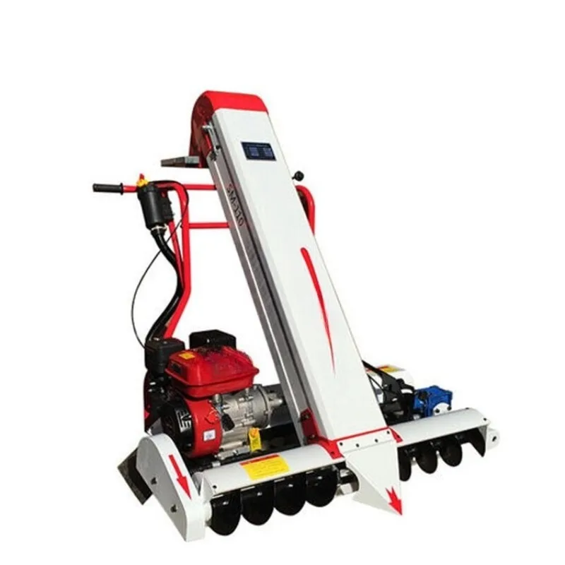 

Rice hand push self-propelled grain suction machine