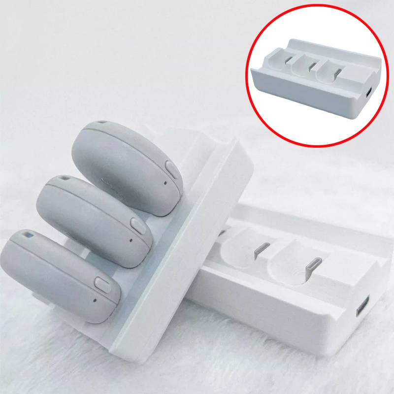 1PCS For Pico Motion Tracker Charging Dock Base Stand 3D Printed Protable Multi-Port Charger VRchat Players VR Accessories